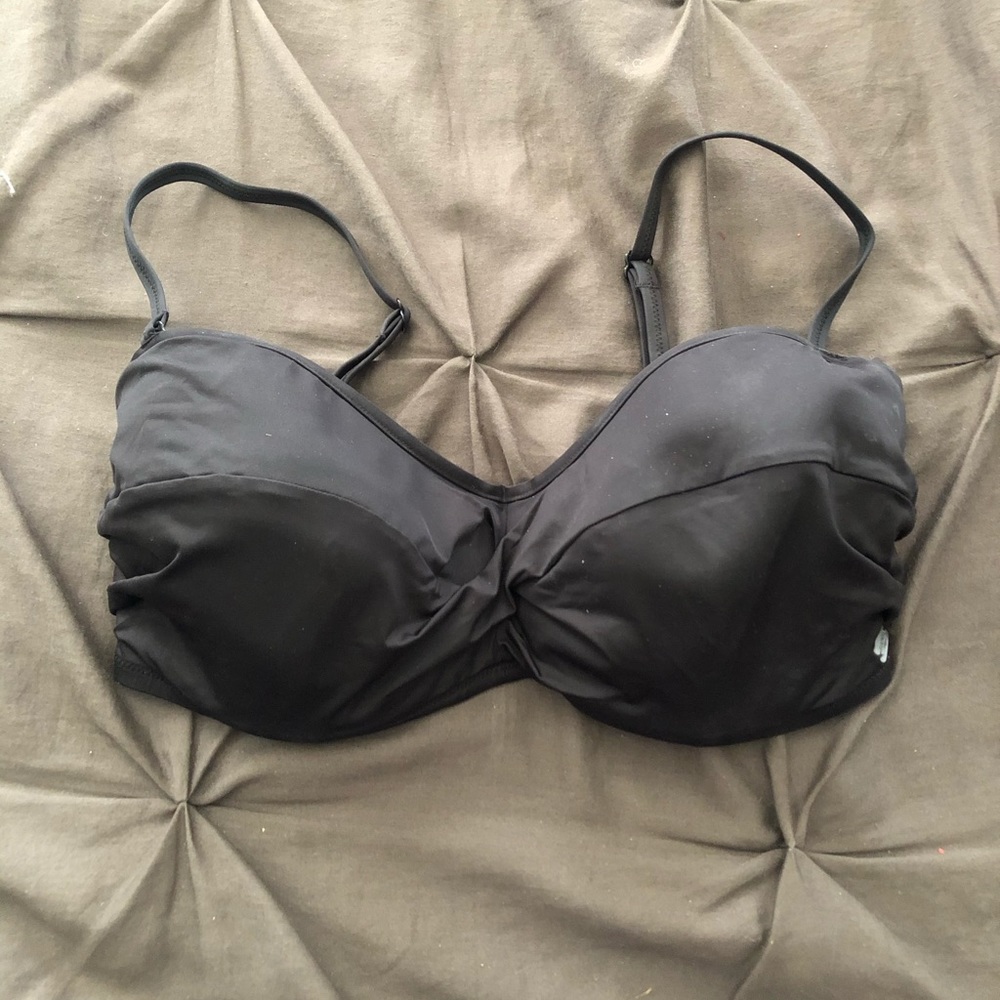 Fantasie black underwire bikini top